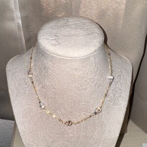 Gold filled shell necklace
